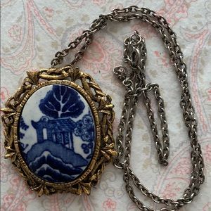 Chinoiserie Vintage Necklace